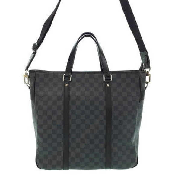 Louis Vuitton Damier Graphite Black Tadao Bag - Picture 1 of 8